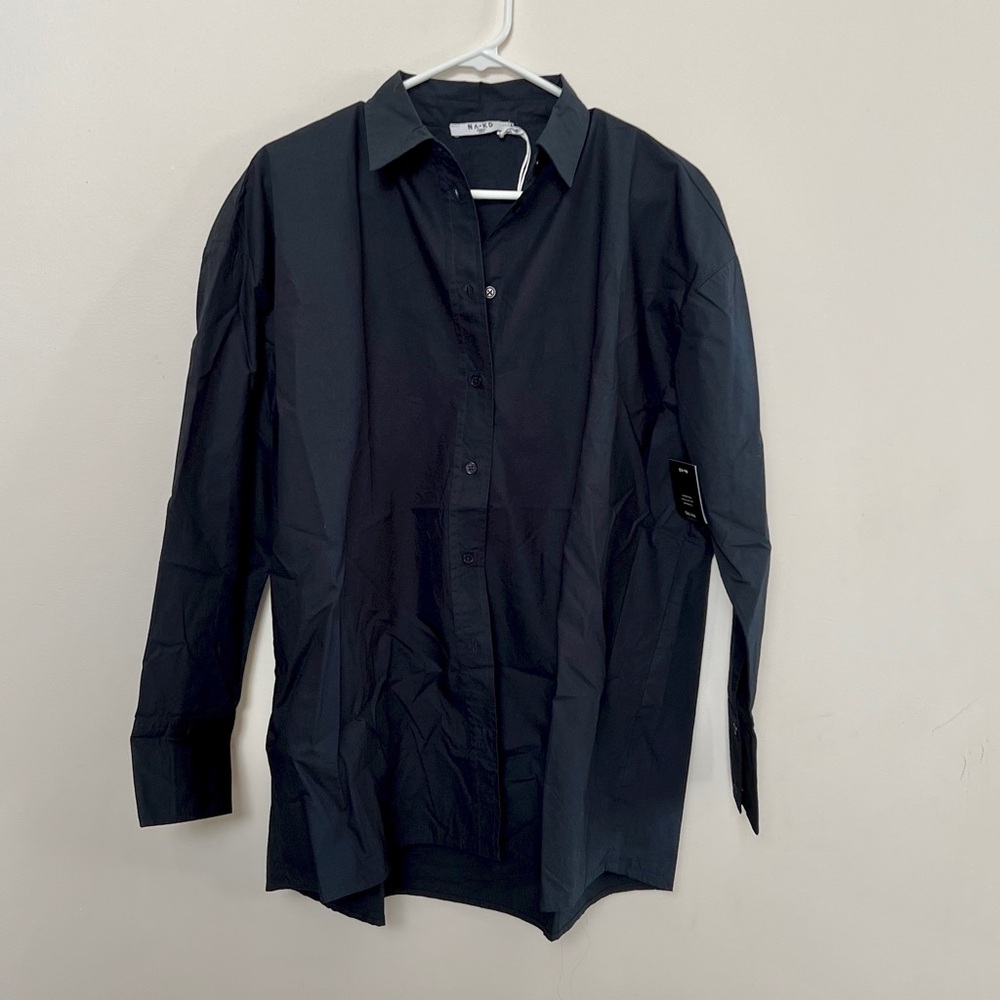 NAKD oversized cotton shirt